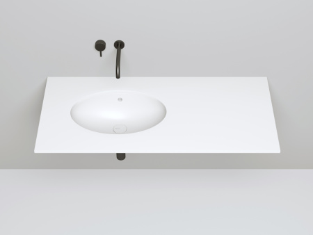 Раковина из искусственного камня S-Sense Salini MAREA 1101109GF 50х40 встраиваемая цвет мультиколор